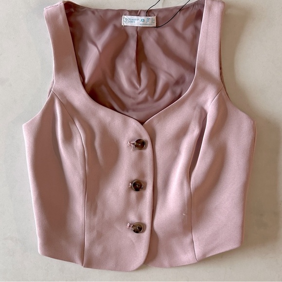 THINK PINK style bundle - shirt, vest, blouse, dress - Picture 3 of 4